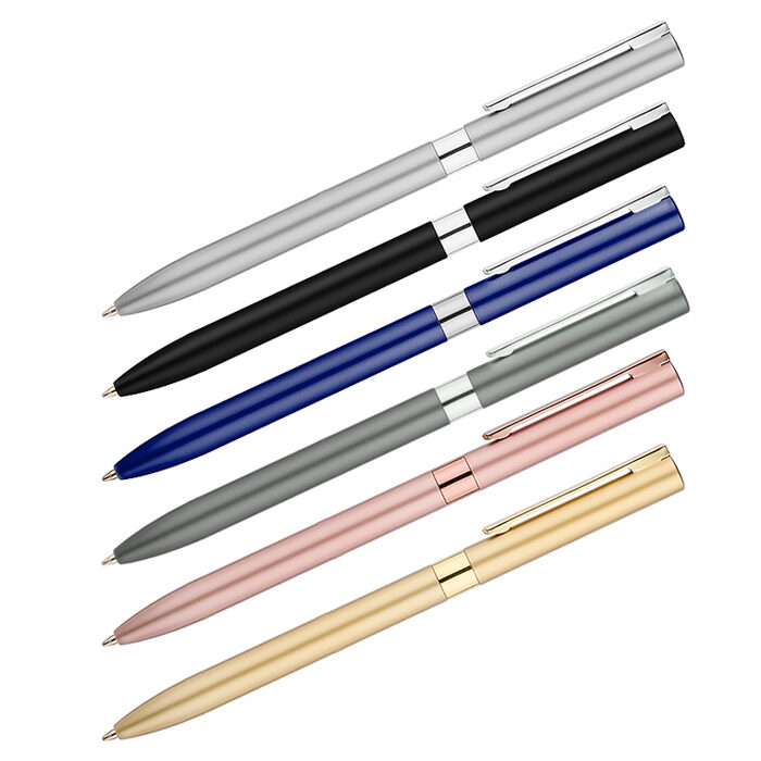 Metāla pildspalvas (gēla) AS19635-GR ar gravējumu