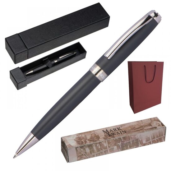 Metāla pildspalva Mark Twain MC1385503-GR ar gravējumu