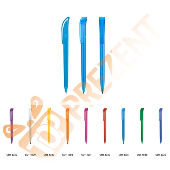 Plastmasas pildspalvas DR Coco Caurspīdīga