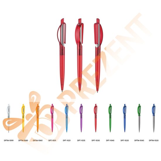 Plastmasas pildspalvas DR Doppio Caurspīdīga