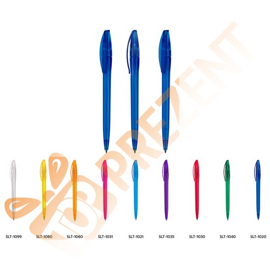 Plastmasas pildspalvas DR Slim Caurspīdīga