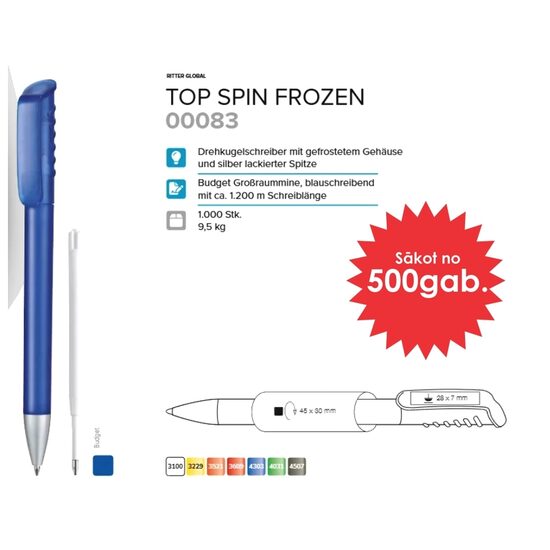 Plastmasas pildspalvas RP-00083 Top Spin Frozen