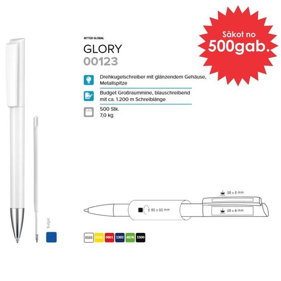 Plastmasas pildspalvas RP-00123 Glory