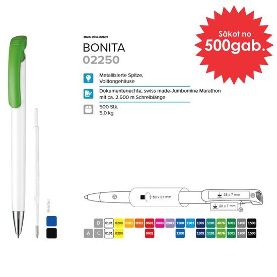 Plastmasas pildspalvas RP-02250 Bonita