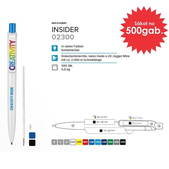 Plastmasas pildspalvas RP-02300 Insider
