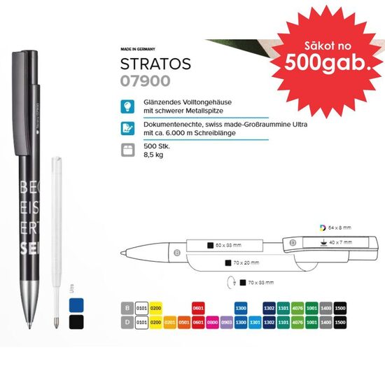 Plastmasas pildspalvas RP-07900 Stratos