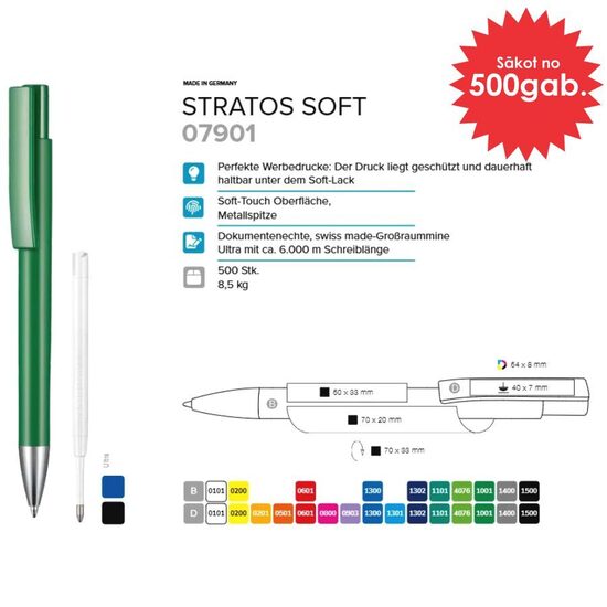 Plastmasas pildspalvas RP-07901 Stratos Soft