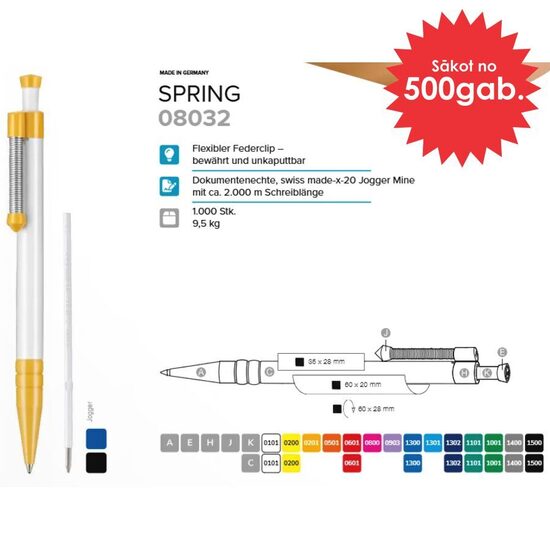 Plastmasas pildspalvas RP-08032 Spring