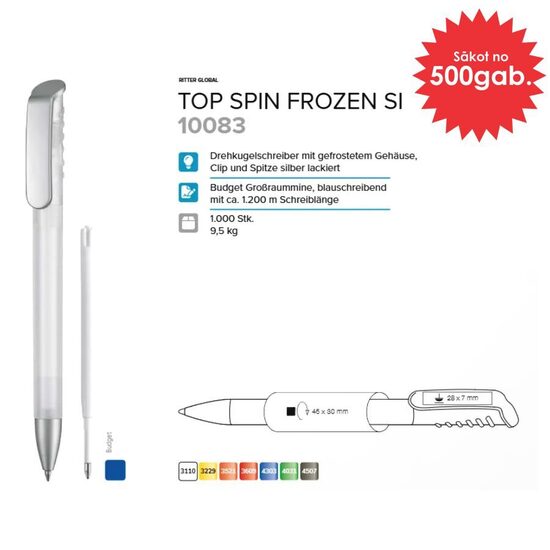 Plastmasas pildspalvas RP-10083 Top Spin Frozen SI