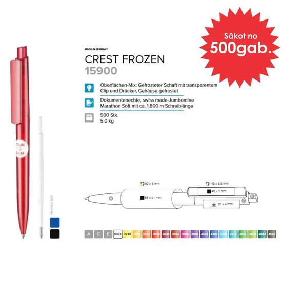 Plastmasas pildspalvas RP-15900 Crest Frozen
