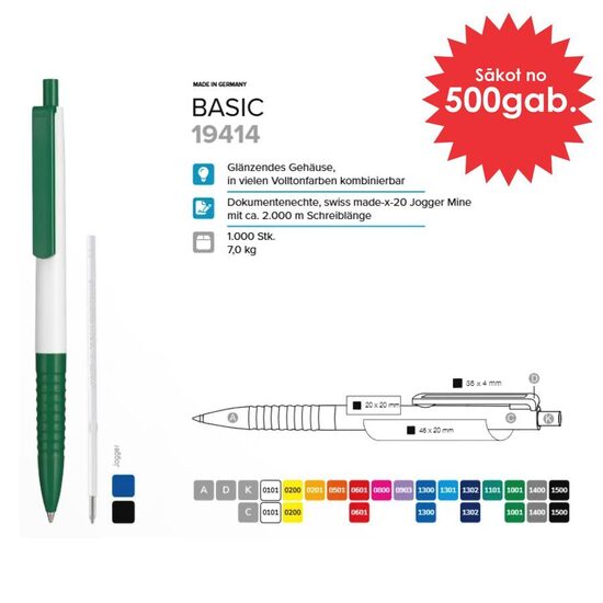 Plastmasas pildspalvas RP-19414 Basic