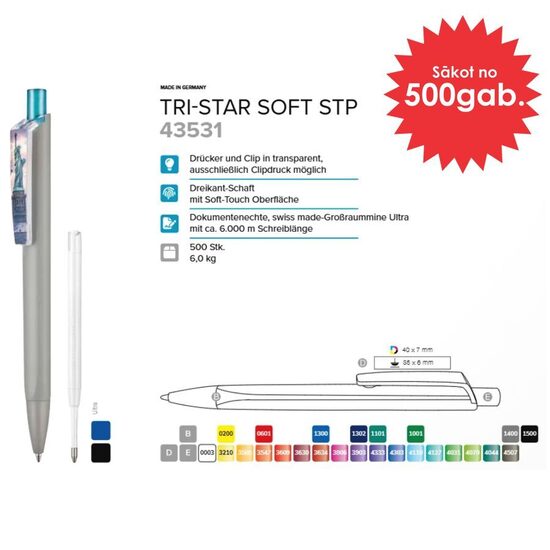 Plastmasas pildspalvas RP-43531 Tri-Star Soft STP