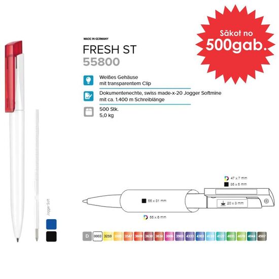 Plastmasas pildspalvas RP-55800 Fresh ST