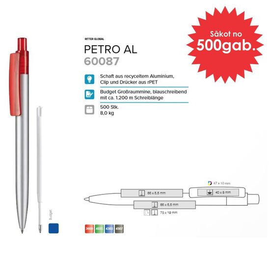 Plastmasas pildspalvas RP-60087 Petro AL 