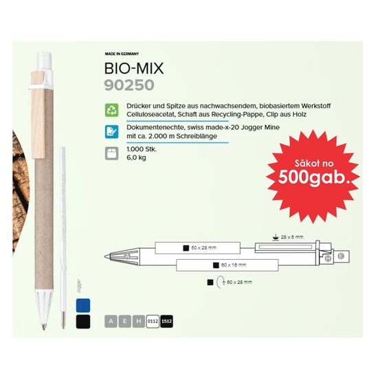 Pildspalvas RP-90250 Bio Mix