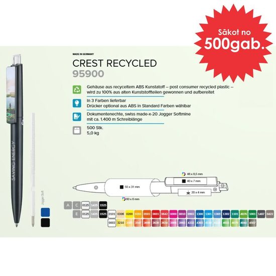 Plastmasas pildspalvas RP-95900 Crest