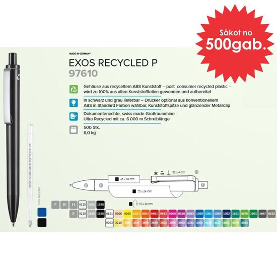 Plastmasas pildspalvas RP-97610 Exos P