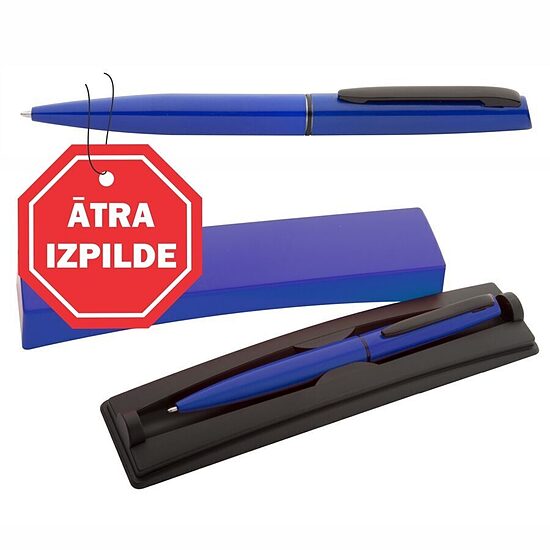 Metāla pildspalva kastītē AP805974-06-GR-AI ar gravējumu