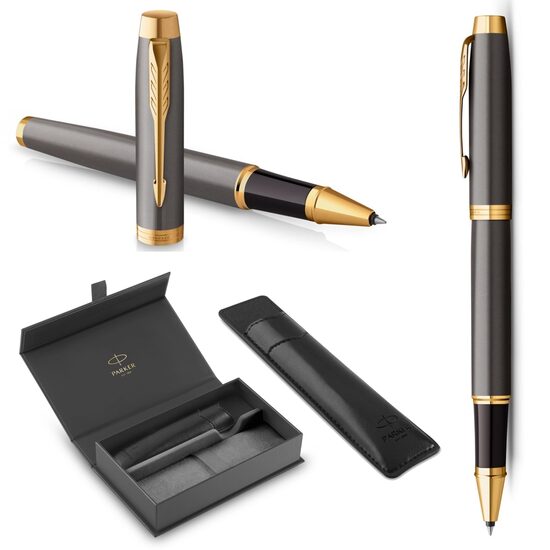 Parker IM Core Grey PR2213778 ar gravējumu