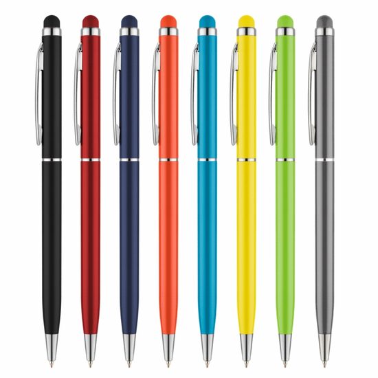 Metāla pildspalva (touch) AS19610-GR ar gravējumu