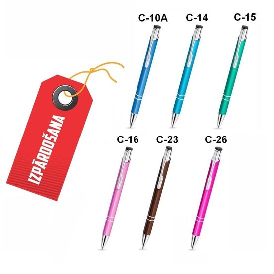 Metāla pildspalvas KD Cosmo MT - IZPĀRDOŠANA