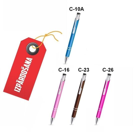 Metāla pildspalvas KD Cosmo MT - IZPĀRDOŠANA