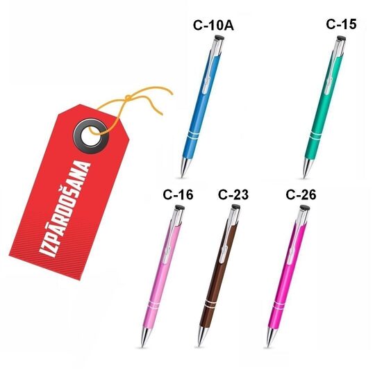 Metāla pildspalvas KD Cosmo MT - IZPĀRDOŠANA