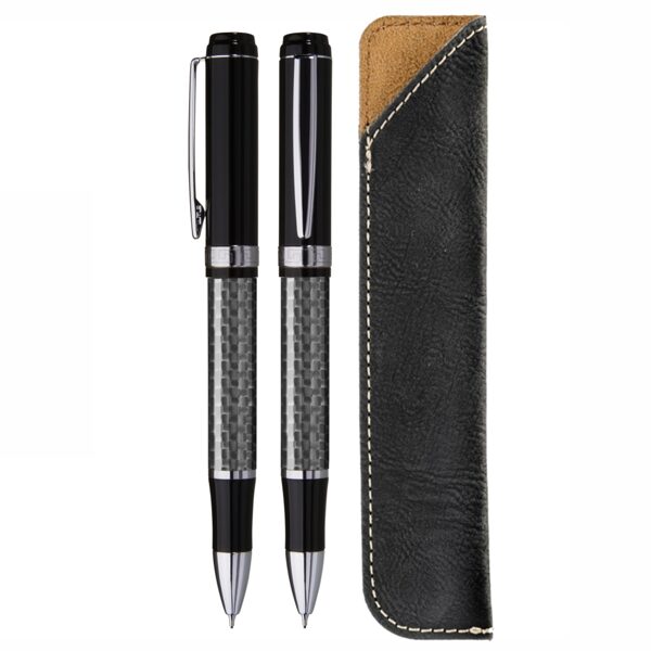 Metāla pildspalva UP8957-CARBON-GR ar gravējumu