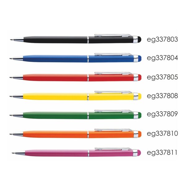 Metāla pildspalva (touch) EG3378-GR ar gravējumu