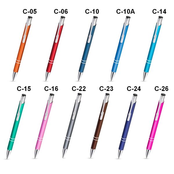 Metāla pildspalvas KD Cosmo (matētas)